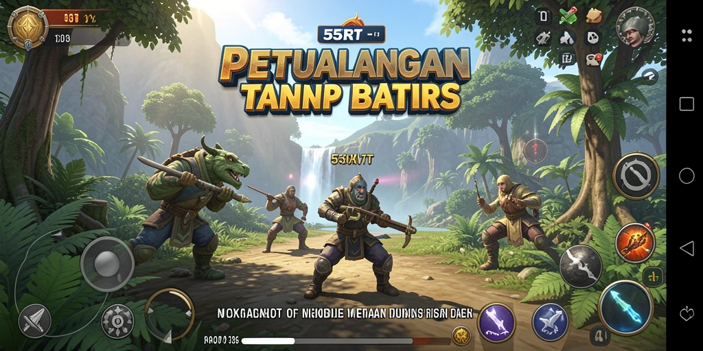 Screenshot gameplay 55RT yang menunjukkan aksi petualangan seru.