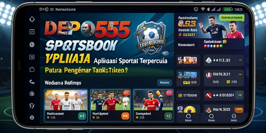Tampilan gameplay taruhan olahraga di DEPO555 yang menarik.