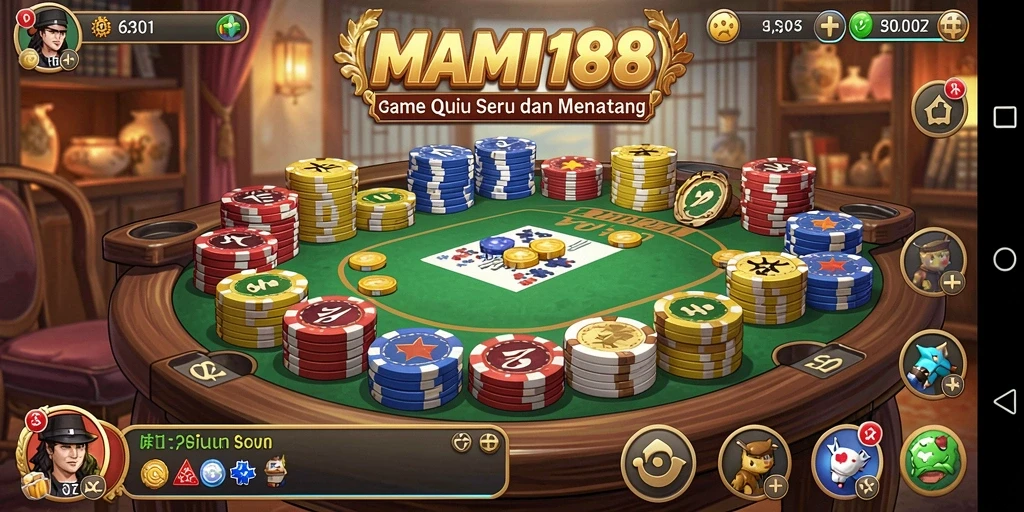 Tampilan gameplay seru MAMI188 dengan suasana kompetitif.