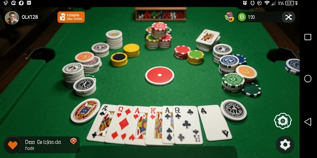 Tampilan gameplay Gaple yang menawan dan seru di OLX128.