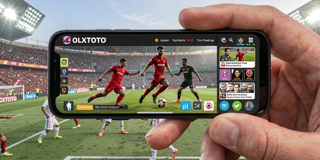 Screenshot menampilkan gameplay menarik dalam aplikasi Sportsbook OLXTOTO.