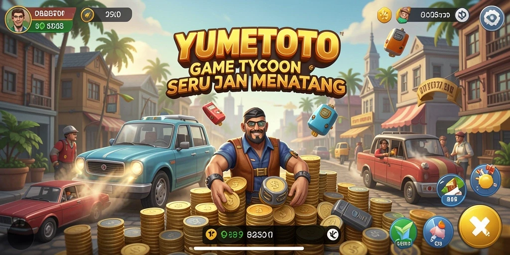 Tampilan gameplay YUMETOTO yang menegangkan dan menarik.